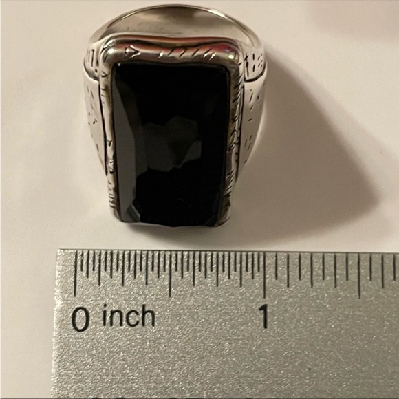 Silpada R2891 ‘BLACK TIE’ Sterling Silver Statement Ring - Picture 12 of 15